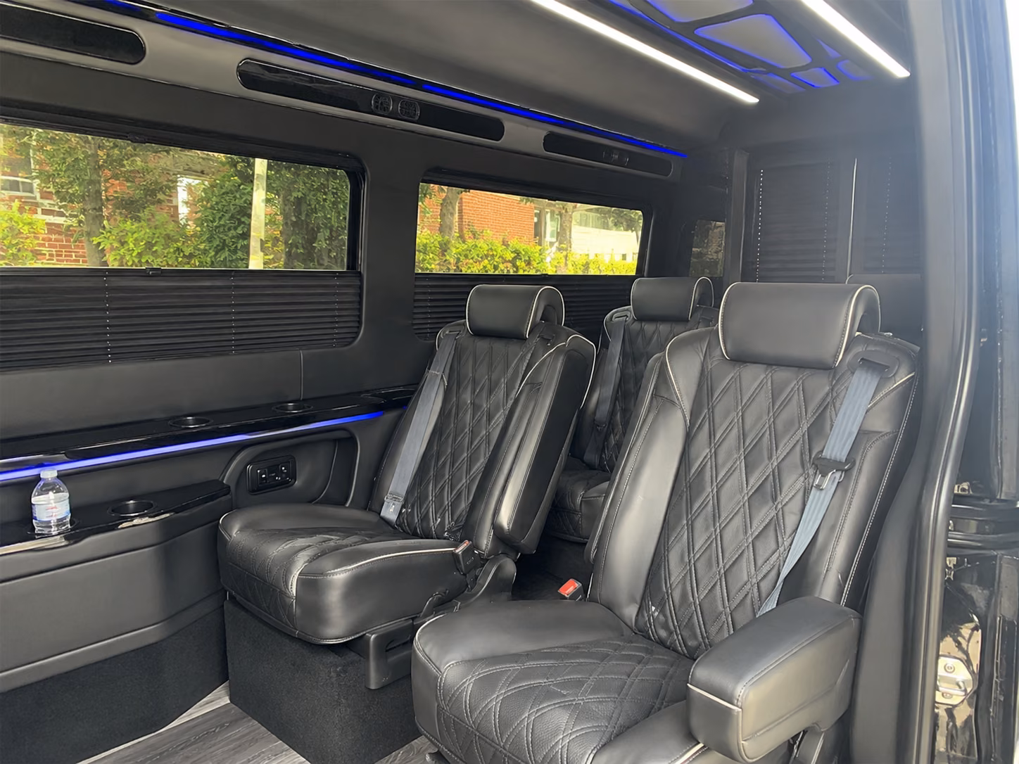 warren 10 passenger sprinter van inside