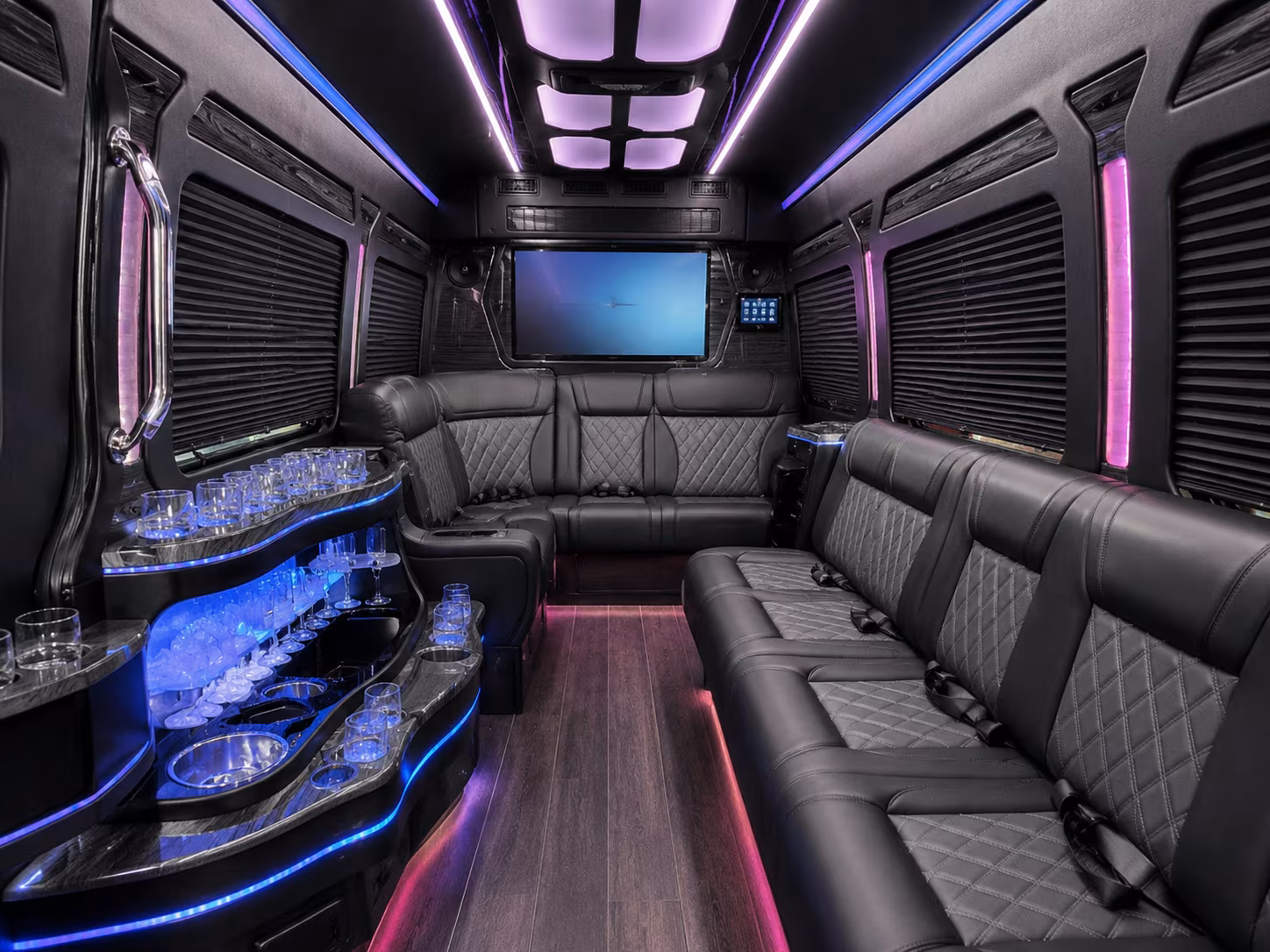 warren prom sprinter rental