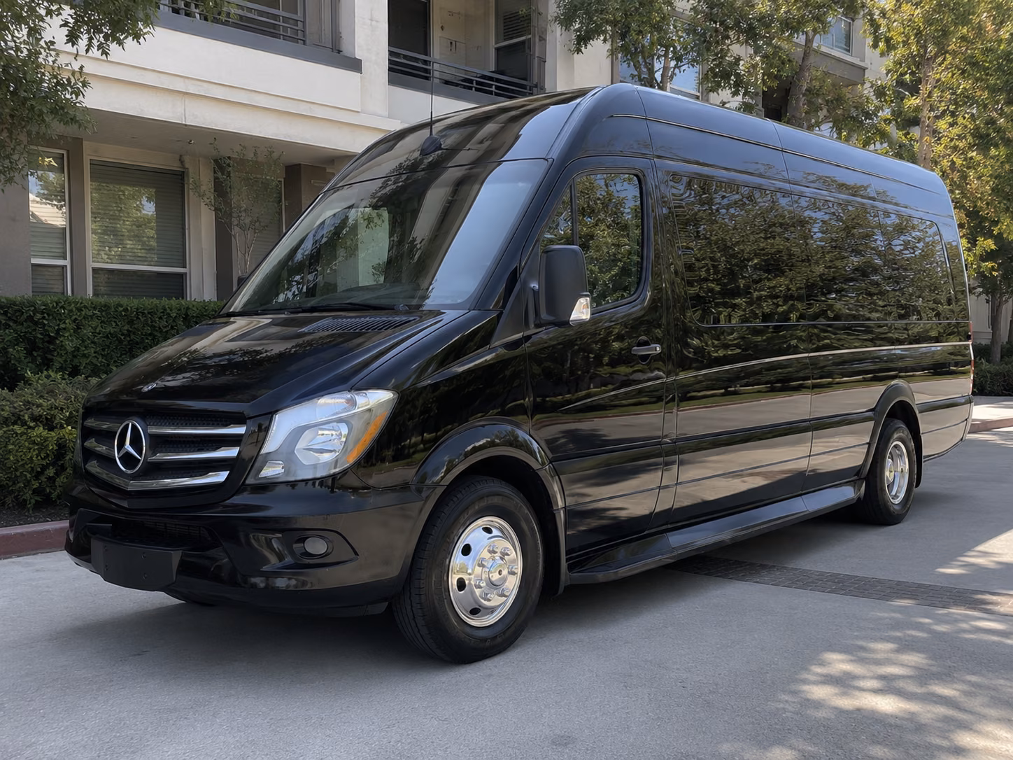 warren wedding sprinter van rental