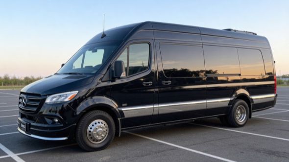 warren concert sprinter van rental